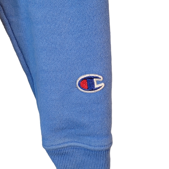 Champion Reverse Weave Vintage Y2K Heavy Light Blue Crewneck Sweatshirt Size XS - Picture 4 of 15